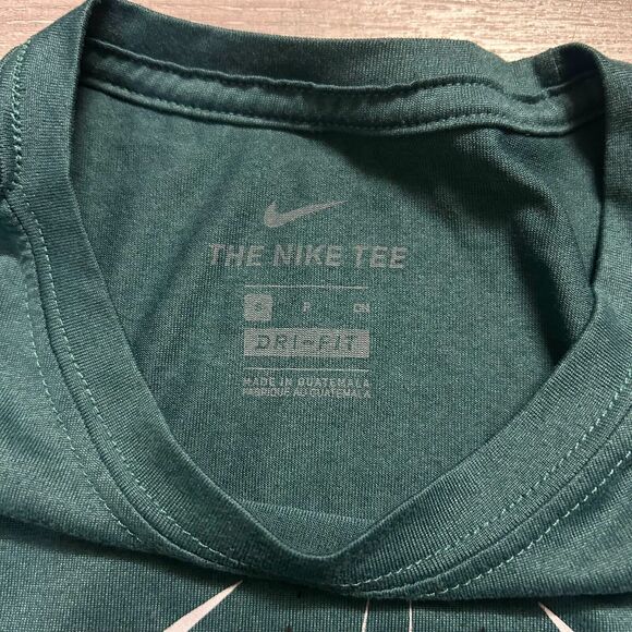 Nike Philadelphia Eagles Dri-Fit Green Logo Short Sleeve Tee T-Shirt Mens S - Picture 3 of 5